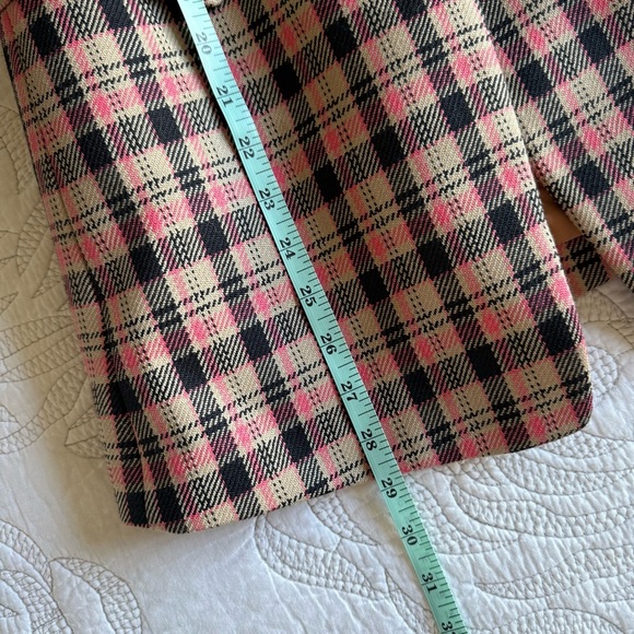 Michael Kors Collection - Plaid Wool Blazer - Rosewood - Picture 13 of 16